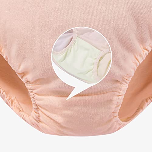 4-Pack Girls' Soft Cotton Underwear Brief Breathable Toddler Panties Kids Toddler Training Underwear Girls2