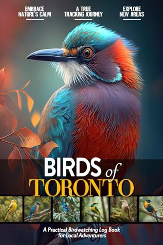 Birds of Toronto: Bird Watching Log Book for Local Backyard Canadian Birders (Adults and Kids Alike) | Practical Bird Sighting Journal for Birding Enthusiasts | Beautiful Gift for Bird Watching Lovers