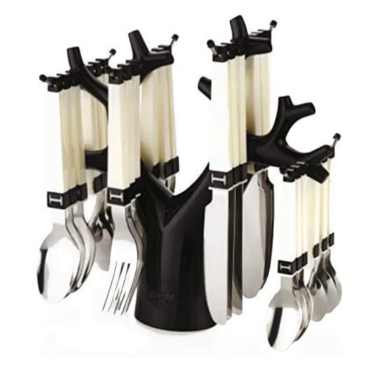 Pramukh Fashion Premium Cutlery Set with Stand Made from Stainless Steel