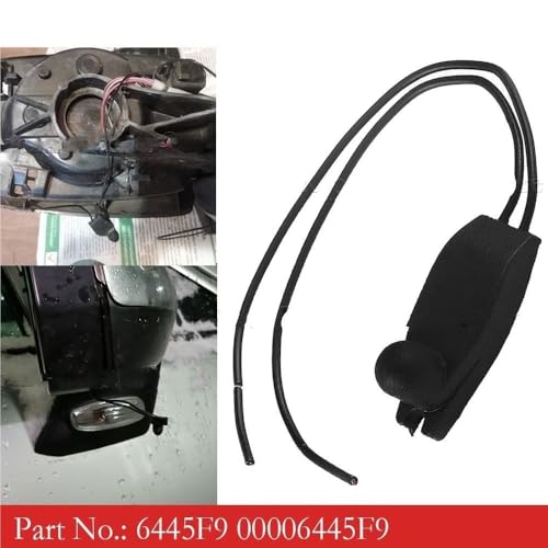 Sensor temperatura exterior 6445F9 repara error de pantalla en Peugeot 407 3