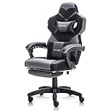 【Verstellbar und um 360 ° drehbar】ein voll verstellbarer und drehbarer Stuhl. Sie können den Sitz je nach Bedarf anheben oder absenken, ihn um bis zu 150 ° nach hinten kippen und um 360 ° frei und flexibel drehen.