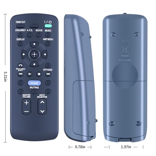 Télécommande RM-AAU124 pour Sony STR-DA5800ES en remplacement direct - 7
