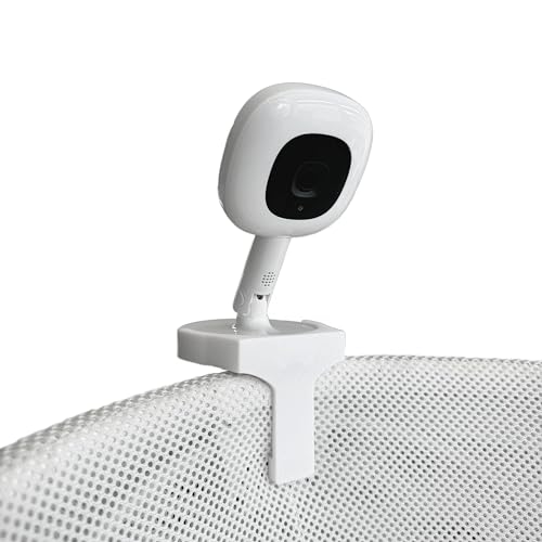 Image of MarinBuilt Baby Monitor Mount for Nanit and SNOO Bassinet, White