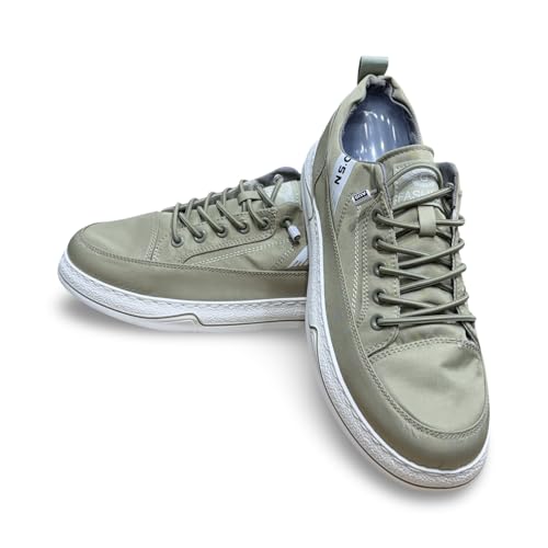 Image of N P Style Casual Sneakers, Canvas Low-Top with White Sole, Lace-up Design, Shoes for Men