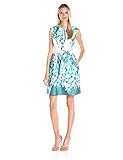Nine West Women's Ctsp Pleat Waist Dress