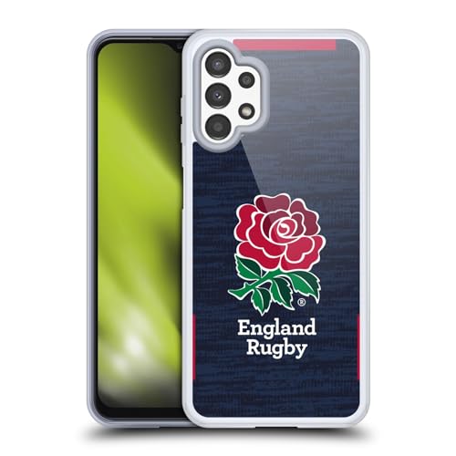 Carcasa Samsung Galaxy A13 de gel flexible antigolpes con escudo England Rugby 2020/21