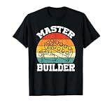 Master Builder Kids Boys Building Blocks Master Builder T-Shirt