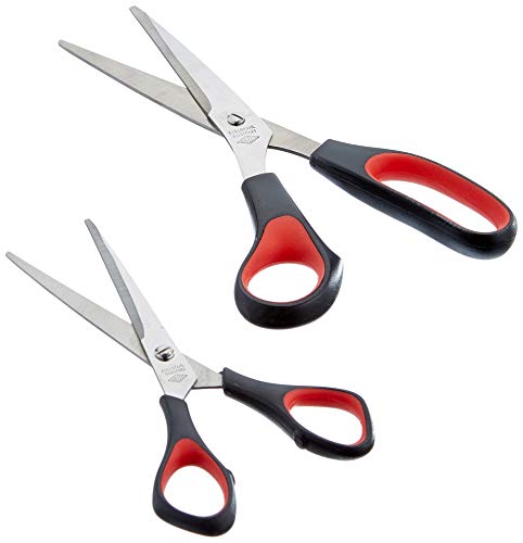 WEDO Linkshänder - Scheren - Set 16,0 cm / 21,0 cm Universal Linkshänderschere - rostfreier Edelstahl - Image 3