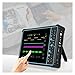 Digital Oscilloscope, New Smart Tablet Oscilloscope Digital 4 Channel 1G Sa/S Sample Rate 8inch Touch Screen 100 MHz Bandwidth for The Maintenance and R&D Education Industry(No Bag)
