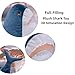 39.5-inch Plush Shark Toy Pillow, Giant Shark Stuffed Animal,Soft Shark Cushion Pillow Shark Plush Pillows,Chubby Stuffed Shark Toy - Children s Boys and Girls Room Decoration Bedtime Gift (Blue)