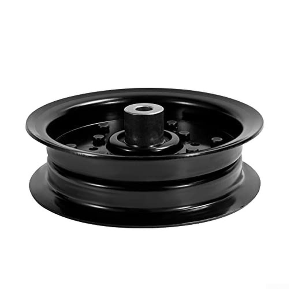 Stahl-Riemenscheibe, 2 Stück, für Craftsman Hua Aufsitzmäher, ersetzt 532196104 532196106 197380 197379 196106, kompatibel mit 42 46 48 54 Zoll Decks Ts342 Ts343 Ts348 Trac. tor Rasenpflege Ersatzteil