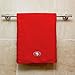 NORTHWEST San Francisco 49ers NFL Team Logo Hand Towel 2 Pack 16 x 26 Inches