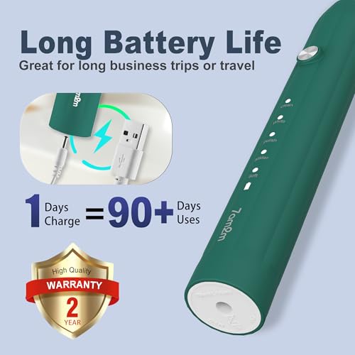 Image of 7AM2M Sonic Electric Toothbrush for Adults&Kids, 8 Brush Heads&Travel Case