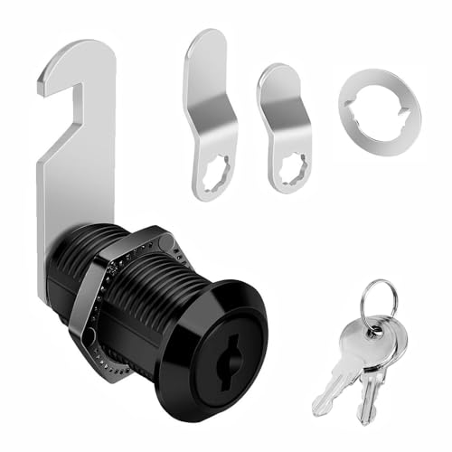 Set di serrature per armadietti, cassette degli attrezzi con sistema di bloccaggio multiuso per armadi, cassette postali, cassetti e cassette postali (30 mm)