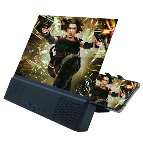 Amplificador de pantalla para móviles para ver series en la cama con altavoz