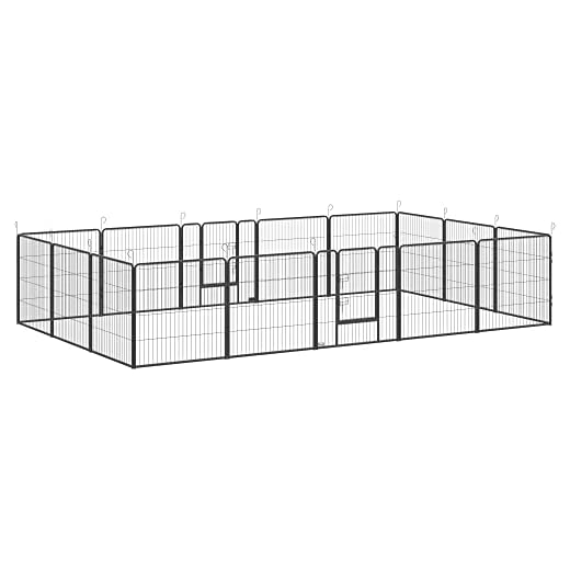 PawHut 16-Panel Heavy-Duty Playpen