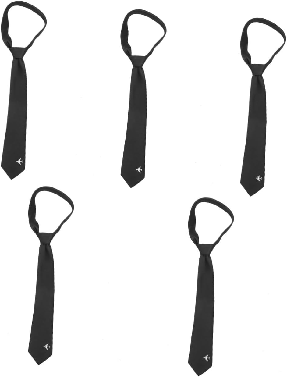 2pcs Pilot Tie Costume Necktie Holiday Necktie Festive Ties Holiday for Neck Tie Costume