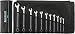 Produktbild STAHLWILLE 14/15 l Ringmaulschlüssel Set 15-tlg. (6-32 mm)l lange Ausführung, extrem belastbar l schraubenschonend lin Rolltasche lMade in Germany