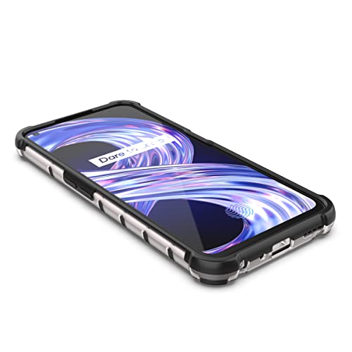 Image of Glasgow Back Case Cover Compatible with Realme 9 4G / Realme 9 Pro+ / 9 Pro Plus 5G (Stylish Design) - Black