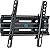 Pipishell Tilting TV Wall Mount Bracket Low Profile for 13-42 Inch Flat Screen TVs & Monitors, Universal Tilt TV Monitor Mount Fits 8" Wood Studs VESA 200x200mm