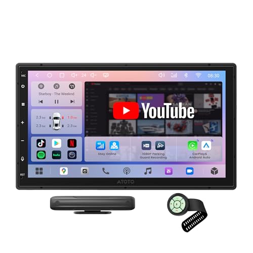 Autoradio Android 4G 64G ATOTOZONE S84G2B7P 7 pouces avec commande style montre AC-44F8