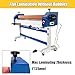 PreAsion Electric/Manual Cold Laminator Machine, 63in Wide Format Roll Laminating Machine for Vinyl Photos, Posters, Large Cold Laminator- Includes One Roll Laminating Film
