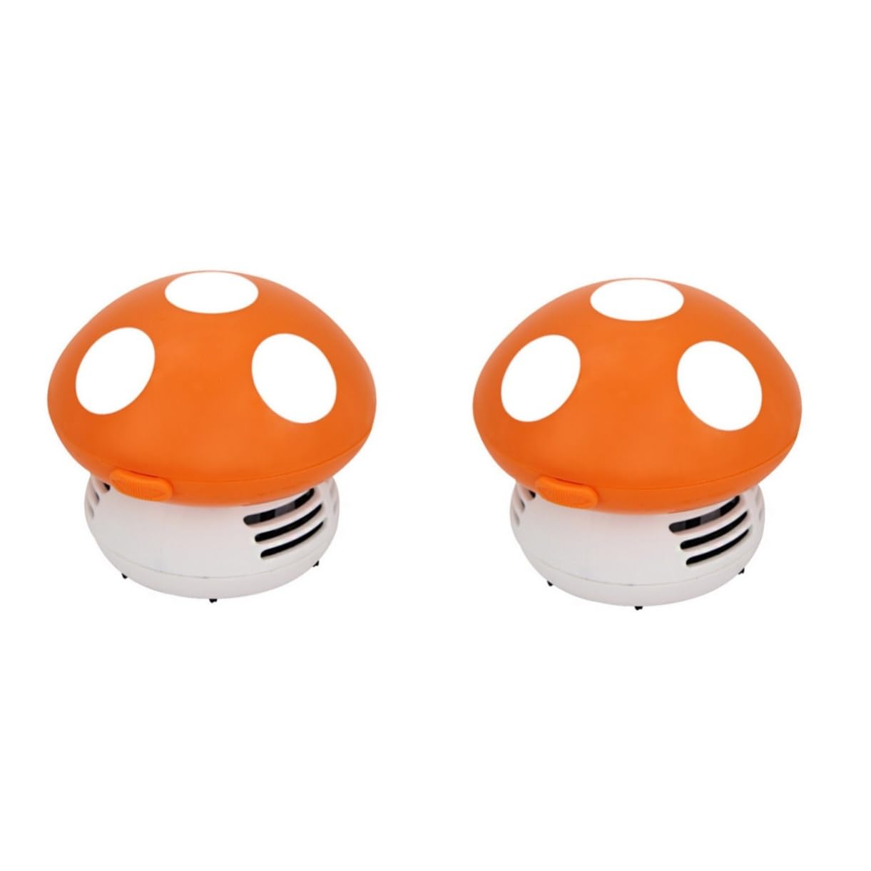 Alipis 2pezzi Mini Aspirapolvere Portatile Da Scrivania Ricaricabile Usb Per Pulire Polvere e Briciole Da Tavoli e Scrivanie Arancione