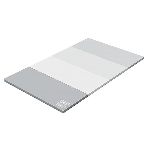 ALZIP MAT Carpeta de color ecológico urbana, alfombra de juego plegable para bebé, ecológica, no tóxica, antideslizante, reversible, impermeable (XG