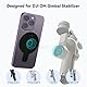 CloudValley Magnetische Basis Telefonhalter, entworfen für DJI OM Mobile OM 7P/7/6/5/4/4 SE Smartphone Gimbal Stabilisator Klemme, für DJI OM Magsafe Zubehör, Schwarz Metallisch