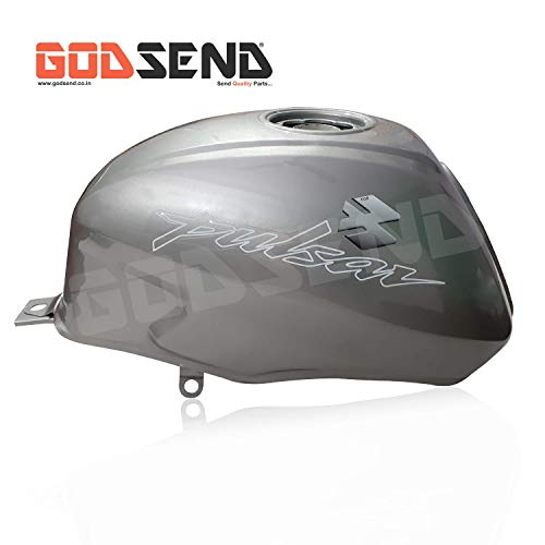 Buy Godsend® Fuel Tank for Bajaj Pulsar 150 Petrol Tank Silver (Old