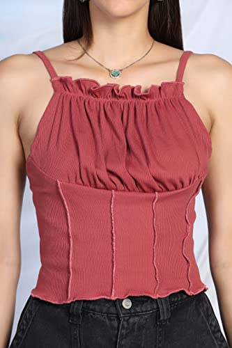 Image of GRECIILOOKS Women's Regular Fit Tops | Tops for Women | Tops for Jeans for Women | Korean Tops for Women | One Piece Dress for Women | Western Tops for Women Stylish