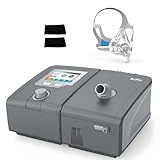 CPAP System - Color Screen, Nasal Mask, Whisper-Quiet Operation, Auto-Adjusting Pressure, and User-Friendly Interface for Restful Nights