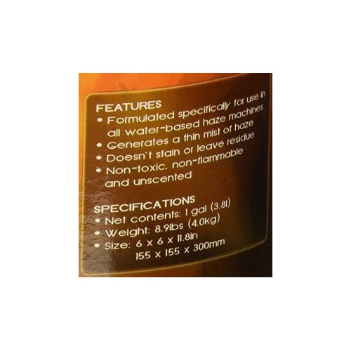 Chauvet Dj High Performance Haze Fluid (Hfg) #TOP4