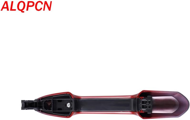 Red 1 Lot Exterior Door Handle Compatible with Toyota RAV4 Highlander Sienna 2019-2024 Without Keyless Entry
