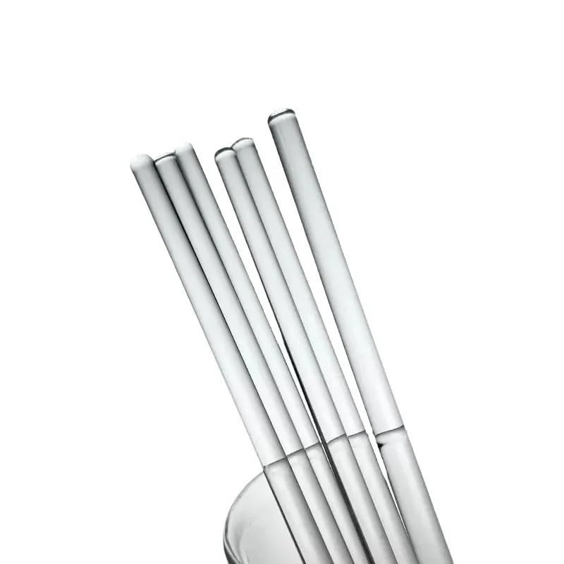 6本入り 高ホウケイ酸ガラス 撹拌棒 8x400mm 耐腐食性 丸型チップ 実験室グレード 混合ツール 化学/研究