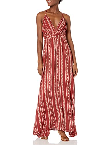 Angie Women's V Neck Maxi Dress Surplus