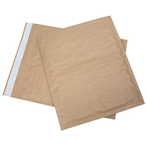 335x223mm (Internal Size) A4 Recyclable Padded Envelopes - Box of 50 - Eco-Friendly/Plastic Free/Padded Mailer/Lightweight Packaging Solution