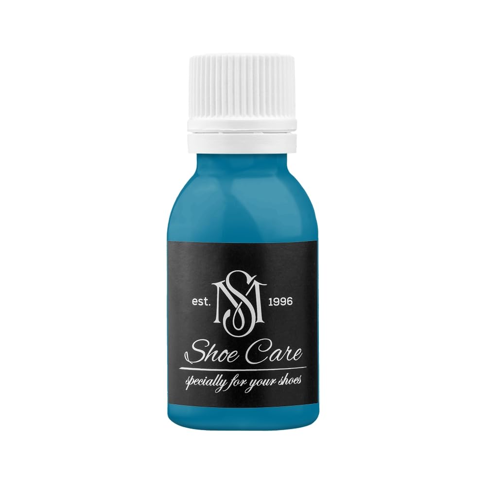 Rénover un cuir usé avec la teinture MAVI STEP bleu maritime 25 ml