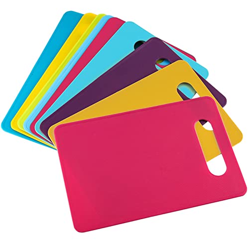 5 Stück Schneidebrett Set | Antibakterielle Frühstücksbrettchen &...