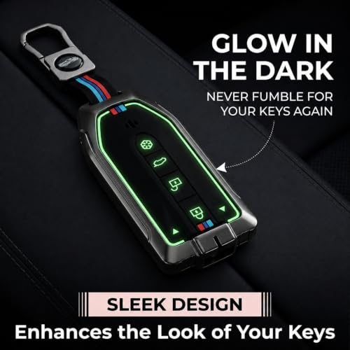 Image of NEODRIFT 'KeyShield' Car Key Cover for Mahindra XEV 9E (Shape 1, 03 Buttons) (Durable, Stylish, and 360 Protection)