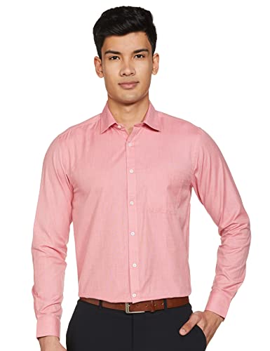 Image of Max Men Cotton Solid Regular Fit Formal Shirt