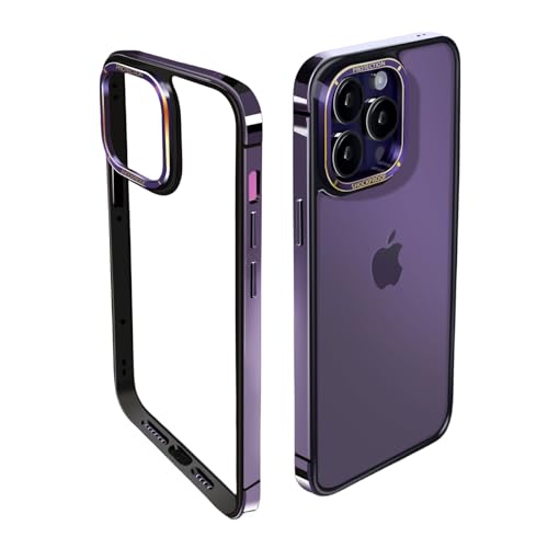 Pare-chocs TPU iPhone 15 protection objectif métal sans perte de signal