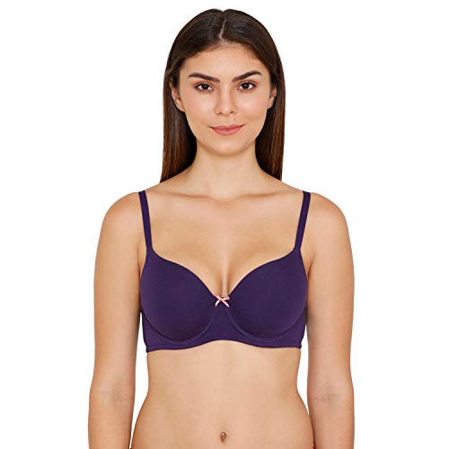 Image of Zivame Women's Cotton Blend Seamless T-Shirt Bra