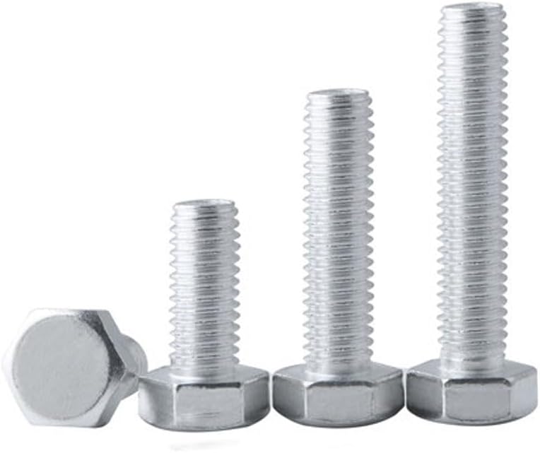 M8 Hex Screw Hexagon Bolt Machine Screws Aluminum 16-45mm Length 4PCS - (Size: M8 x35mm)