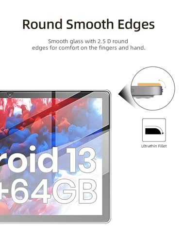 Protector de pantalla de vidrio templado para TPZ T10B 10.1'' x2 miniatura 7