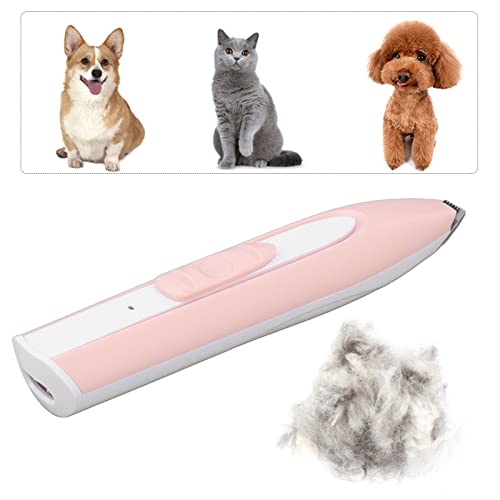 Aparador de tosa de cachorro USB recarregável e indolor corretor de pé