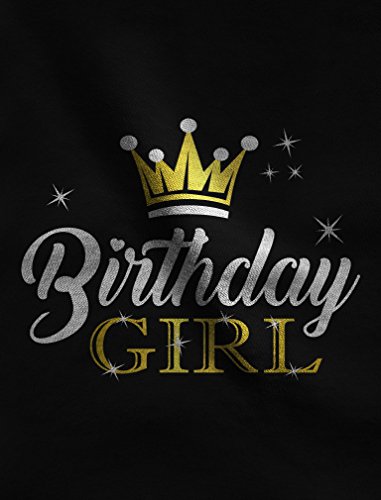 Tstars Gift for Birthday Girl Princess Party Girly Toddler/Kids Girls' Fitted T-Shirt2
