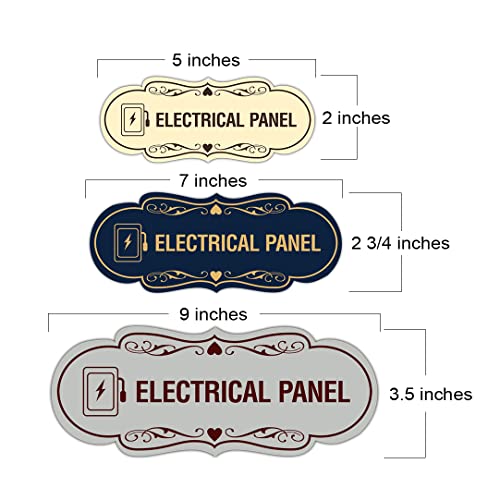 Panneau électrique design noir boîte moyenne tableau électrique maison