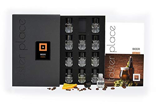 TASTERPLACE Aroma Set – Beer – English – for Sommeliers – for Beer Lovers – Tasting Tool