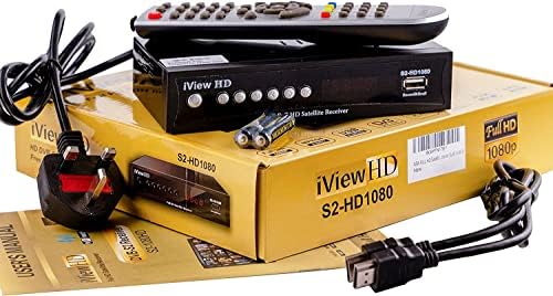 HD FULL HD Satellite freeview TV Receiver, Built in Wi-Fi, USB Recorder, YouTube&IPTV Apps. Compatible for FREESAT, SKY, VIRGIN Dishes, NOT SKY Q. 7xButton SCART & HDMI Digital Set Top Box